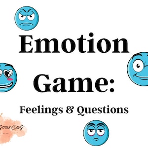 Jeu de thérapie et de conseil pour les jeunes : sentiments et cartes de questions
