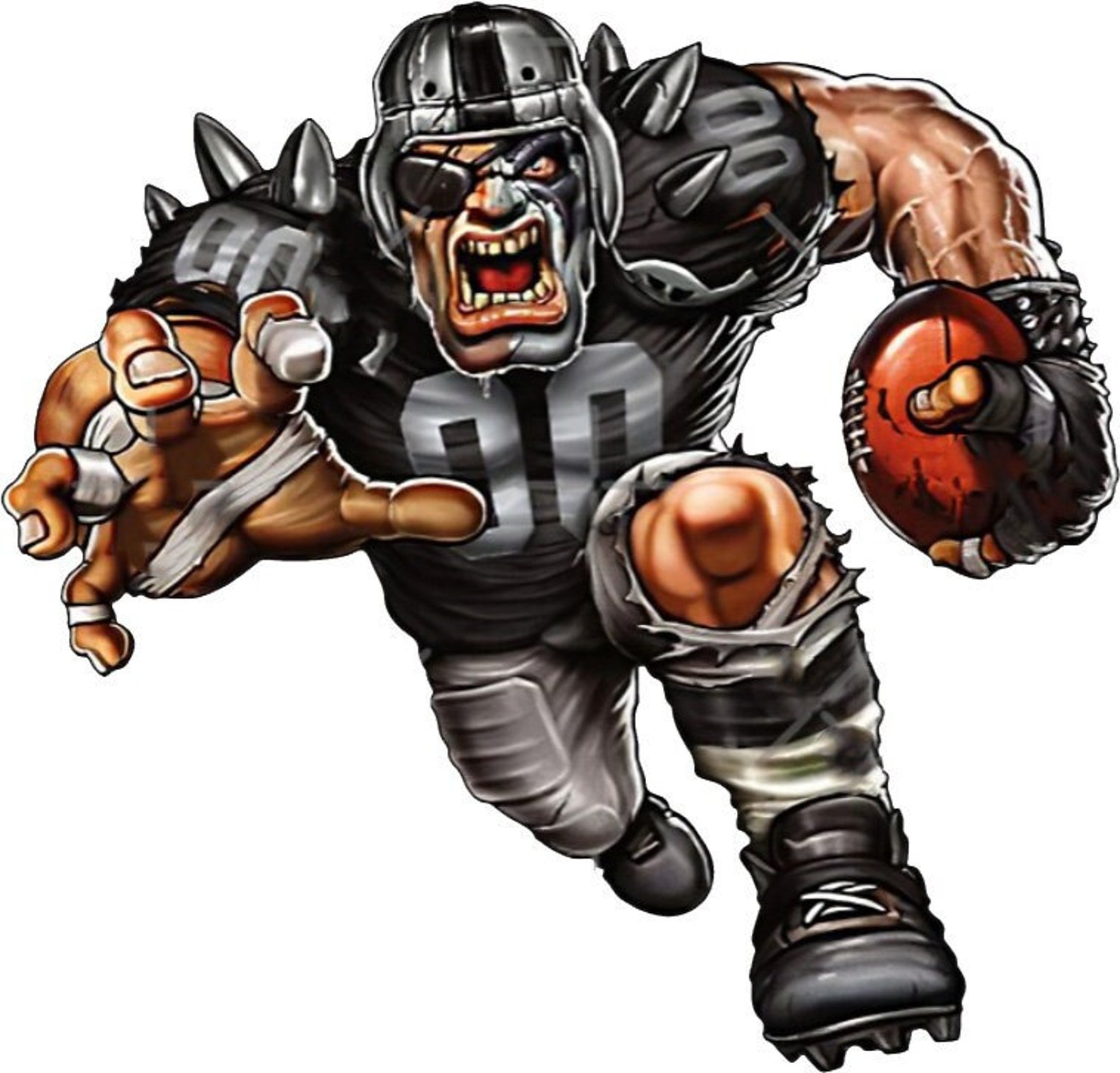 Las Vegas Raiders Mascot Laptop Car Window Decal Sticker Etsy