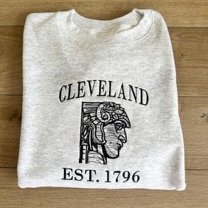 Embroidered CLEVELAND Sweatshirt | Guardian | Unisex Fit