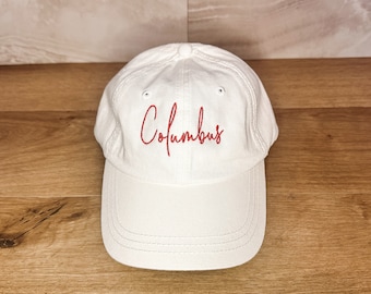 COLUMBUS Hat | Embroidered | Vintage Pigment