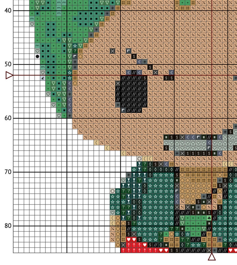 Roronoa Zoro One Piece Cross Stitch Pattern Etsy