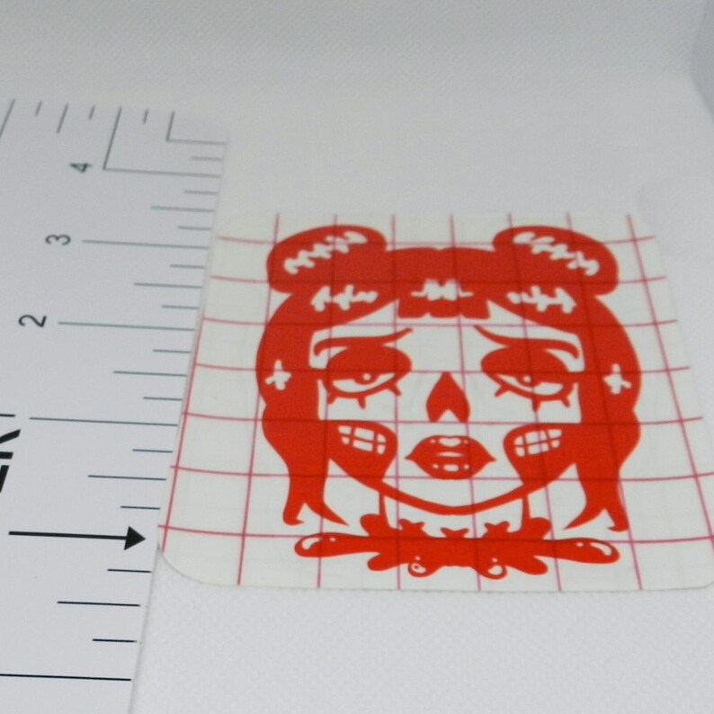 Beheaded Zombie Girl Vinyl Decal Spooky Horror Sticker Unique Home