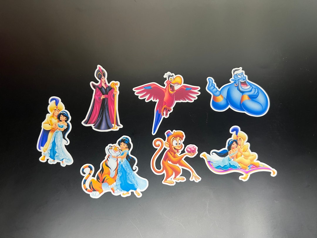 Aladdin Stickers Set Etsy Aladdin Stickers Set Etsy
