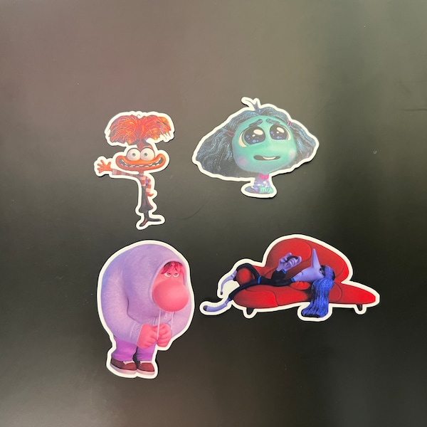 Inside out 2 characters Stickers
