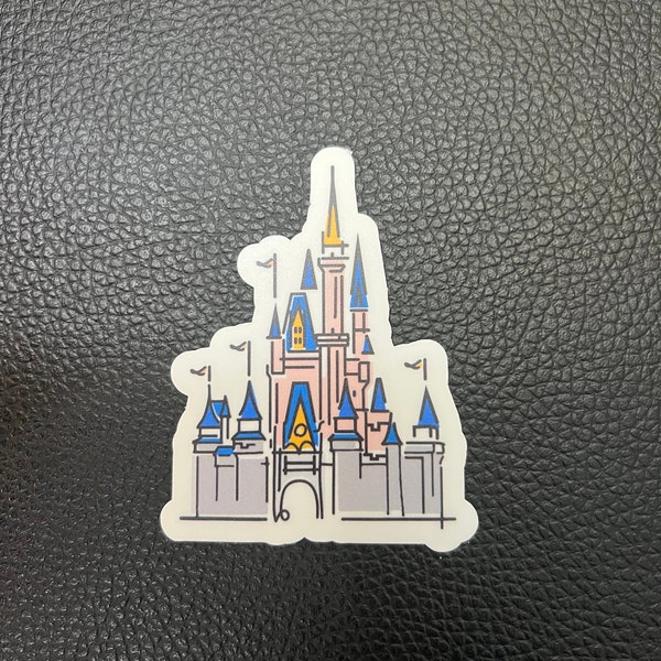 Magic Kingdom Castle Sticker