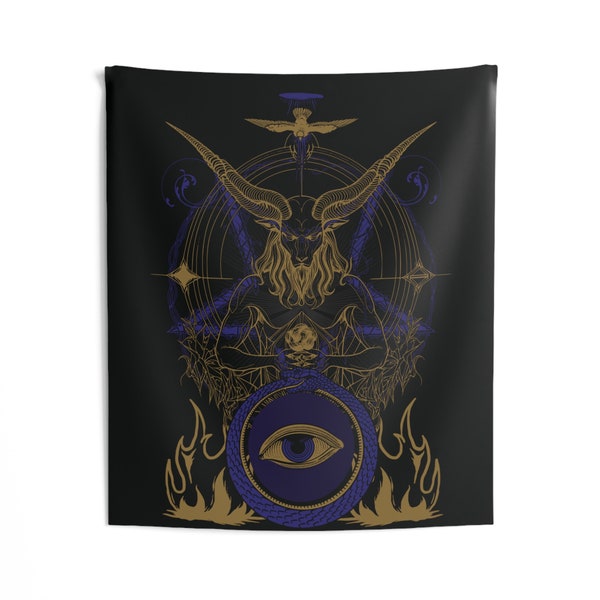 Luciferian Magic Wall Tapestry
