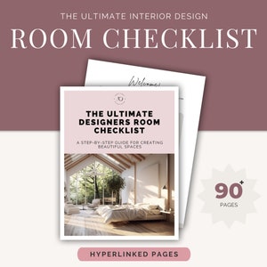 printable interior design checklist home renovation planner room checklist new home construction planner renovation budget tracker organizer