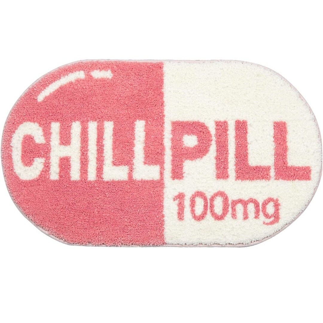 Chill Pill Rug Etsy