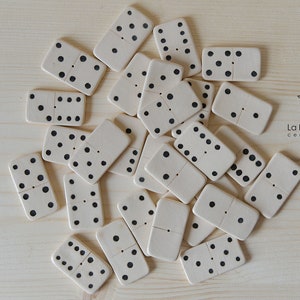 Ceramic Handcrafted Collection Domino Set