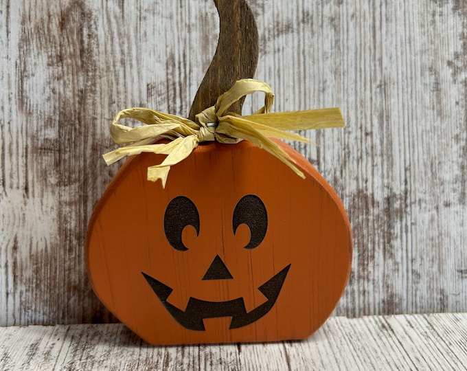 Wood Jack-O-Lantern, HOT Halloween decorations.
