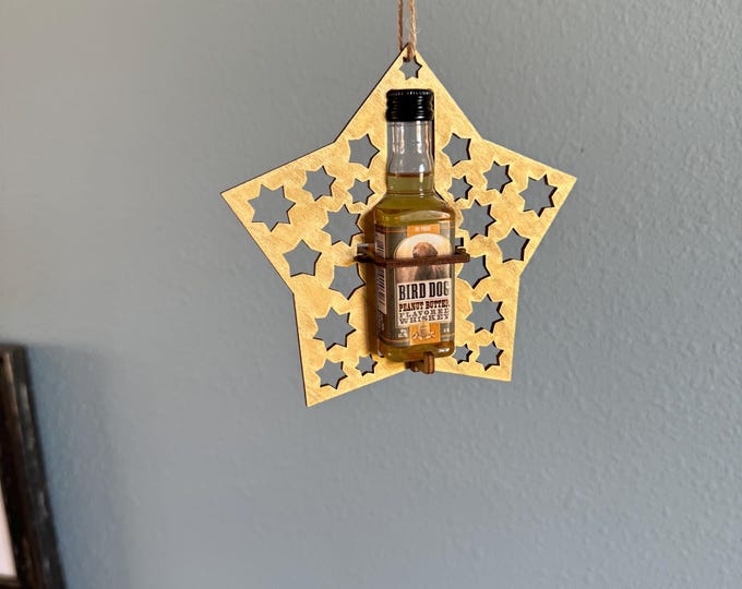 Shooter Christmas ornament star shape.