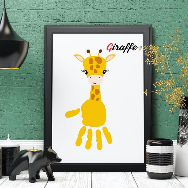 Giraffe Footprint Etsy giraffe-footprint-etsy
