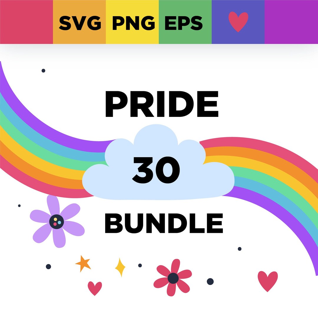 Printable PRIDE LGBTQ Svg Bundle for Cricut Digital Design - Etsy Australia