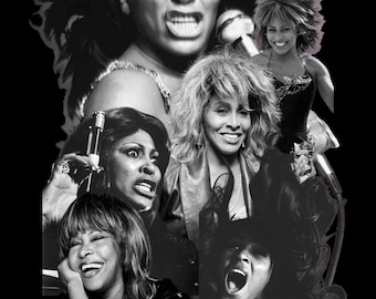 Tina Turner PNG design