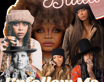 Erykah Badu Unfollow Me Tour design