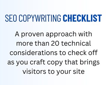 SEO Copywriting Checklist to Optimize Content for Website Pages
