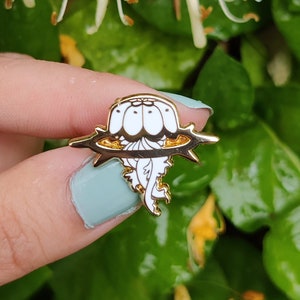Saturn - Tiny Ringed Planet Enamel Pin