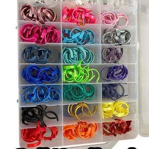 Fasce per capelli per bambole di moda di colori assortiti - Set da 10