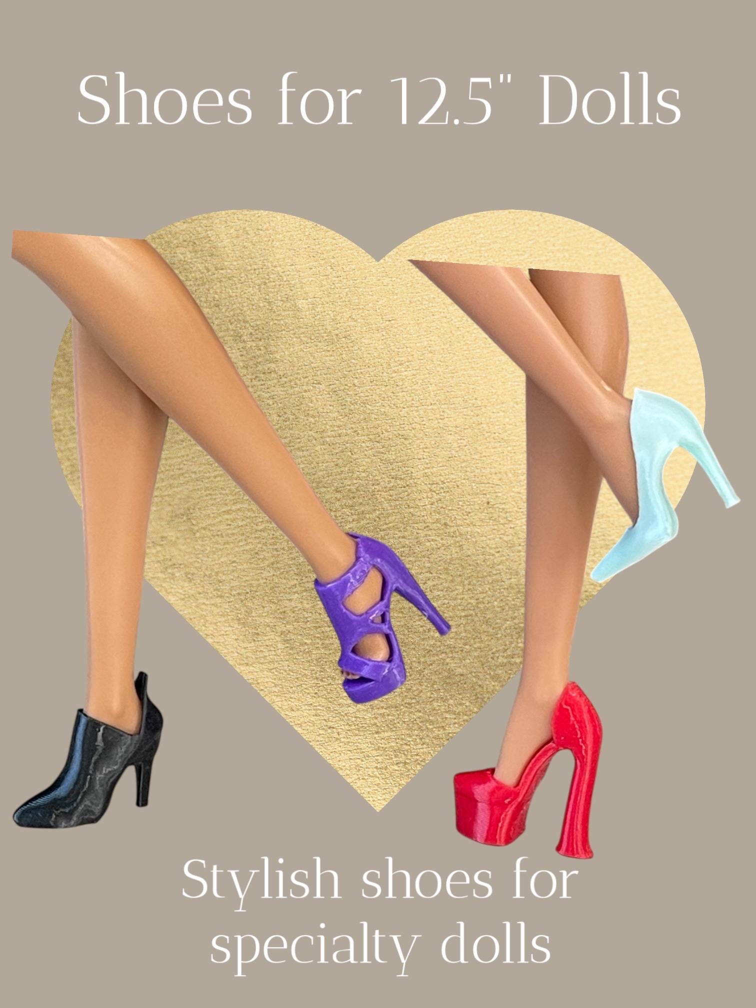 Facebook Zapatos Barbie Pie Plano Muñeca Barbie Negra Pies Planos