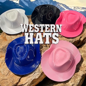Western Hats for your Fashion Doll, Doll Accessories