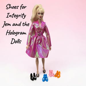 Doll Shoes for Integrity Doll - Jem and the Holograms