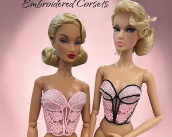 Fashion Doll Corsets, Intimate Apparel, Undergarments