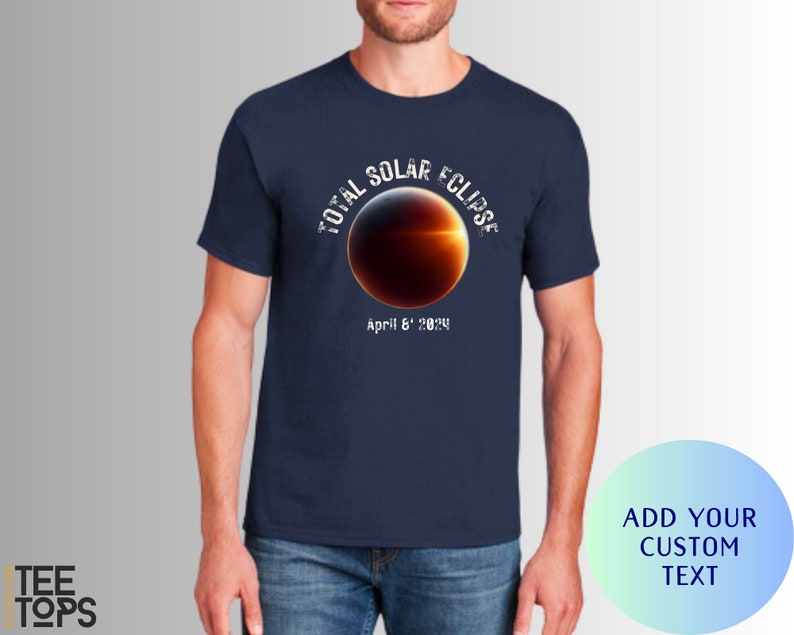 Solar Eclipse April 8 Th 2024 Tshirt, Total Solar Eclipse Shirt