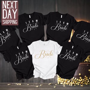 Bachelorette Party Shirts, Team Bride Shirt, Bridal Party Shirt, Bridesmaid Shirts, Bridal Gift, Wedding Gift Shirt, Bachelorette Favors
