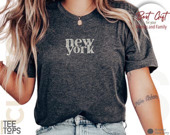 New York City Shirt, New Yorker Shirt, Vintage NYC Shirt, New York Tee, East Coast Shirt, New York Lover Gift