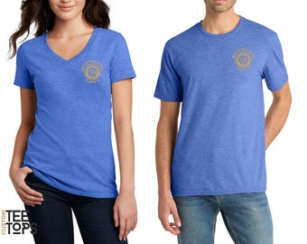 Front and Back Personalized T-Shirt: Custom Design Shirt, Bulk Orders, Your Own Text, Message, Slogan, Company Logo, Picture, School Tees