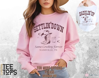 Custom Last Rodeo Bachelorette Shirts Same Cowboy Forever Last Hoedown Country Bach Nashville Bachelorette Party Cowgirl Bridal Party Shirts