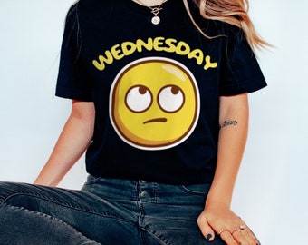 Chemise du mercredi Chemise drôle du mercredi Chemise jours de la semaine Cadeau de bureau drôle Cadeau patron drôle Cadeau ami À porter les jours de la semaine