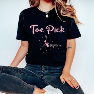 Toe Pick Shirt| Ice Skating Lover Shirt | Figure Skating | Gift for Ice Skater | Skating Coach Gift |  Funny Ice Skating Shirt