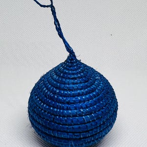 African Christmas Bauble / Christmas Decoration Hanger / Ornament  handcrafted by Maasai women in Tanzania
