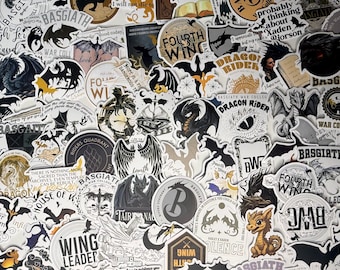 Fourth Wing Vinyl Sticker Pack: Dragon Rider Empyrean Stickers