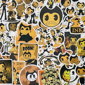 Bendy And the Ink Machine Stickers 12pc, Party Favors – Party