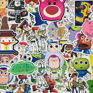 Cartoon Character Stickers: Waterproof Vinyl Decals for Laptop, Hydro Flask