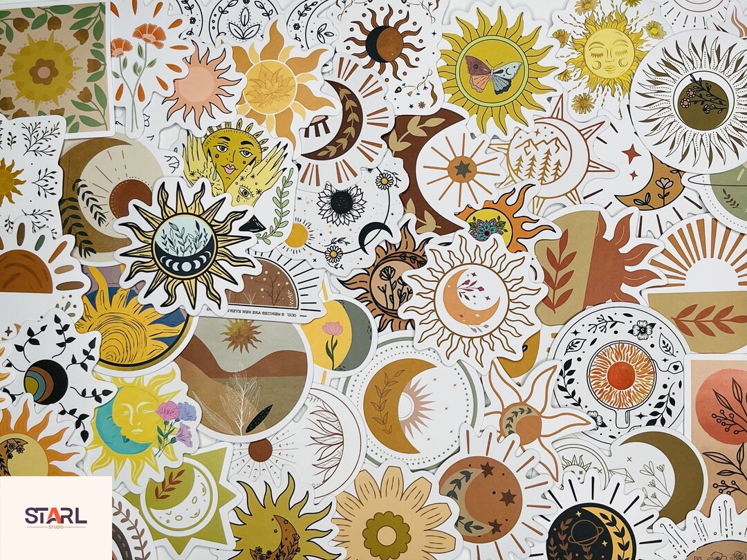 Sun Stickers, Vinyl Stickers, 10-50 Pcs Random Pack, FREE Shipping ...