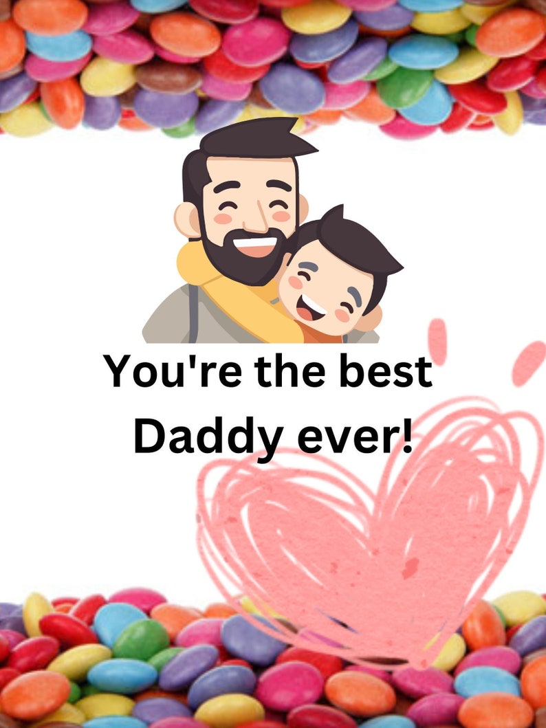 You're the Best Dad Ever . Poster With Father Holding His Etsy