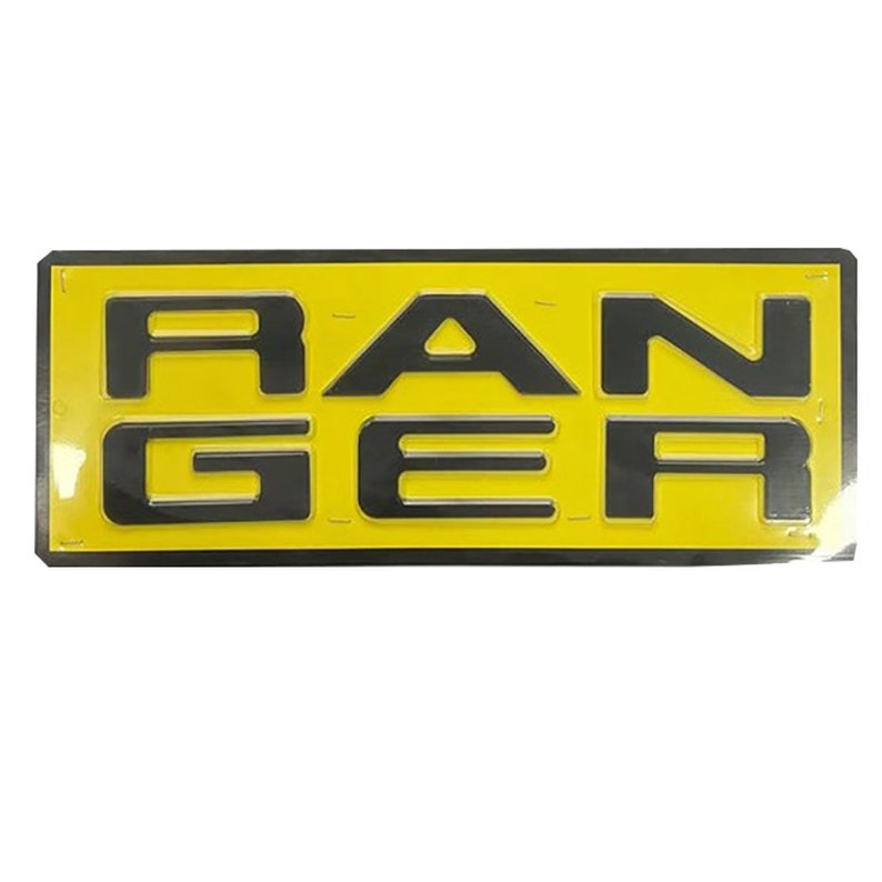 3D Next Gen Ranger Tailgate Letters Badges to Suit 20222024 Ford