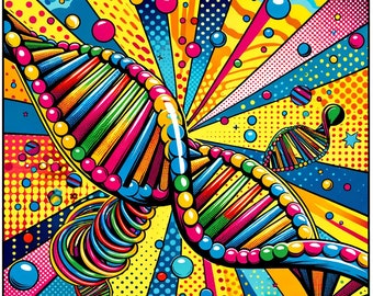 Pop Art Genetic Vibrance
