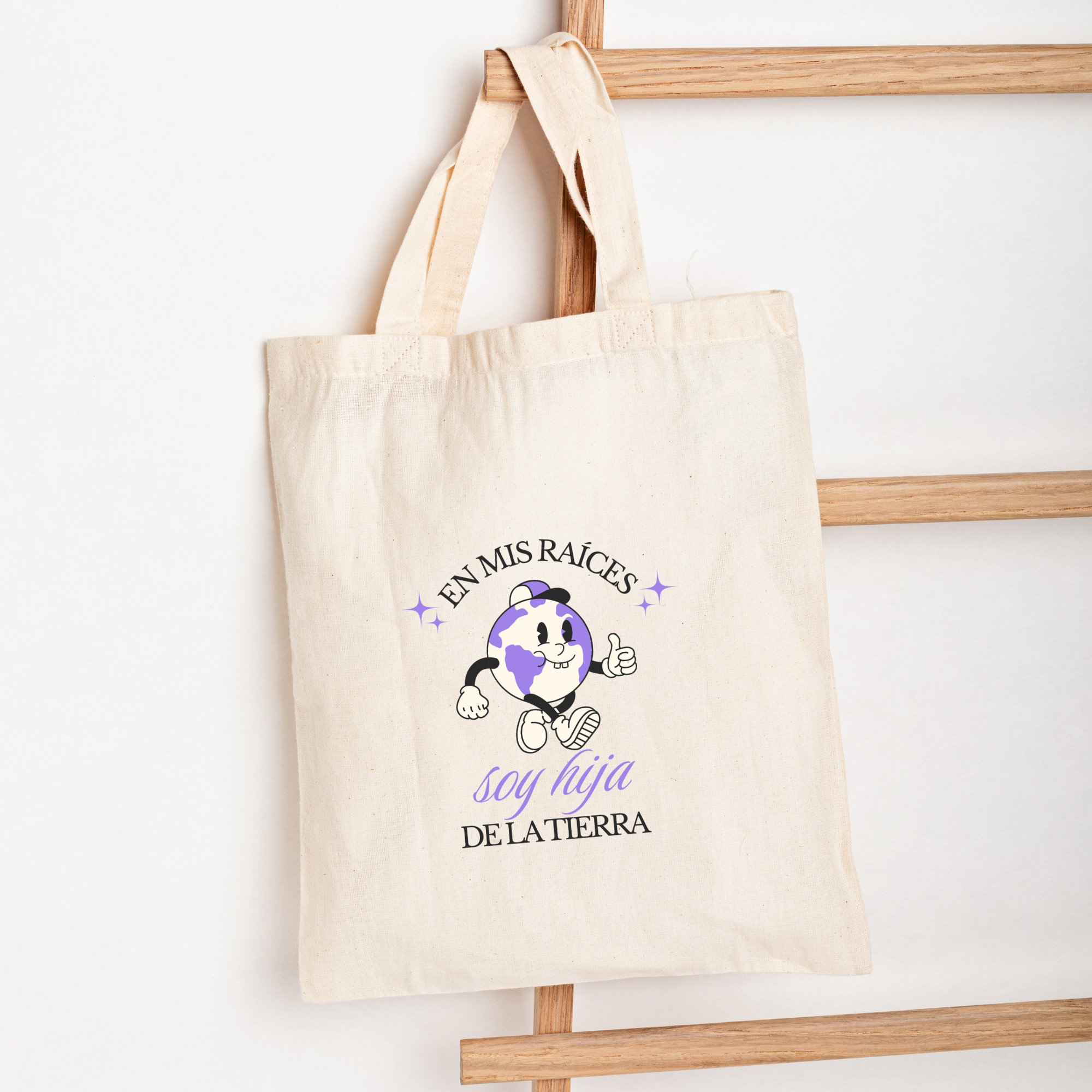 Tote bags tela algodón orgánico estampada, Valéxico