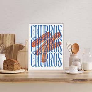 Mexican Kitchen Decor Mexican Art Poster Mexican Kitchen art Mexican Art Print Food Print Art Digital Download Mexican Wall Art Print