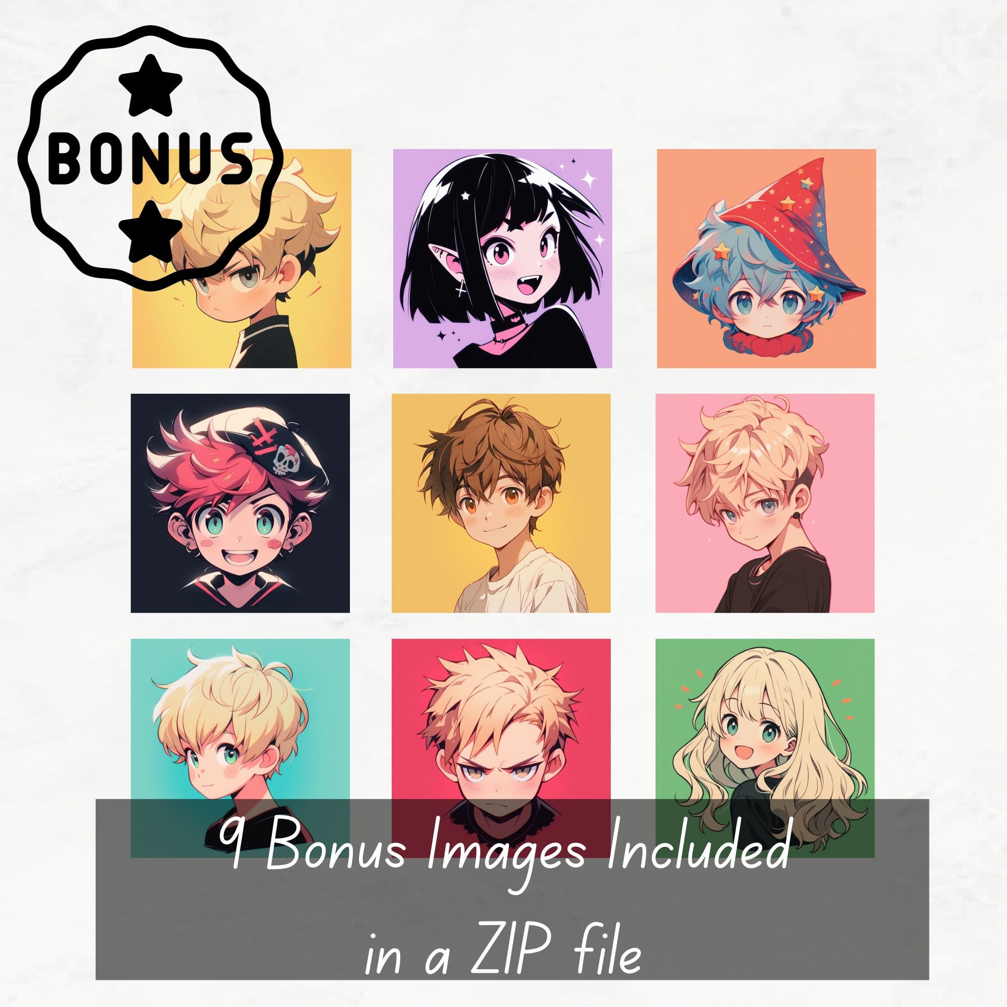 Midjourney Prompt Cute Anime Icon Profile Picture Avatar Ai 