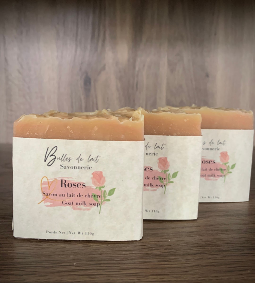 ROSE Goat Milk Soap Goat Milk Soap Moisturizing Soap Etsy Canada
