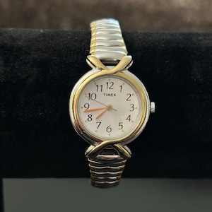 Vintage Timex Two-Tone Women&#39;s Watch