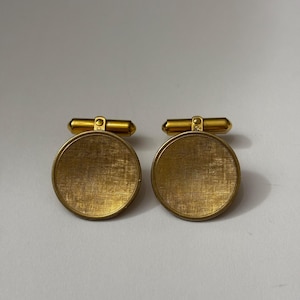 Vintage Destino Men&#39;s Cufflinks 12k Gold Filled