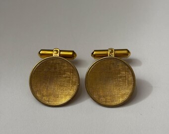 Vintage Destino Men's Cufflinks 12k Gold Filled