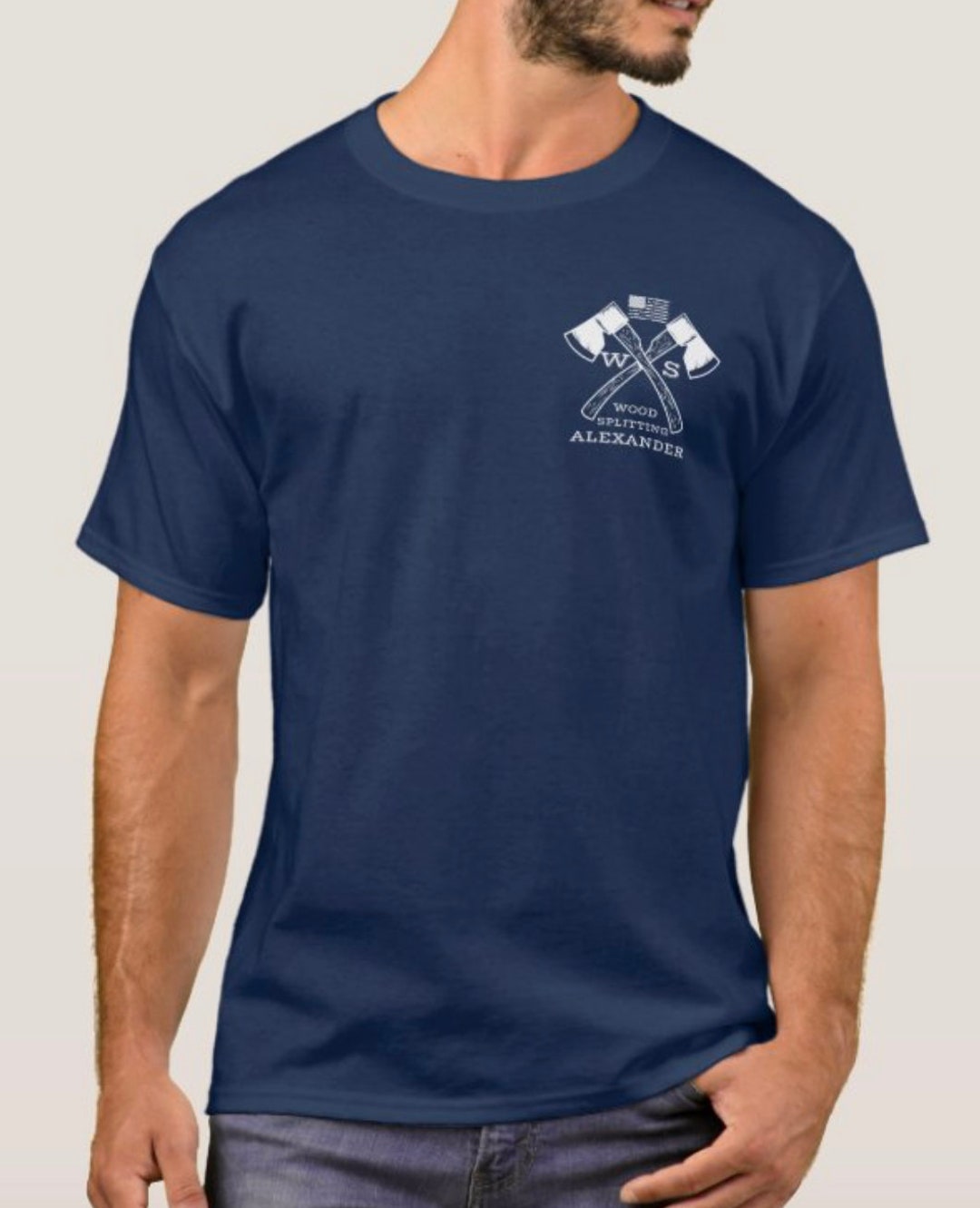 Custom Name Wood Splitting Design PNG Download - Etsy