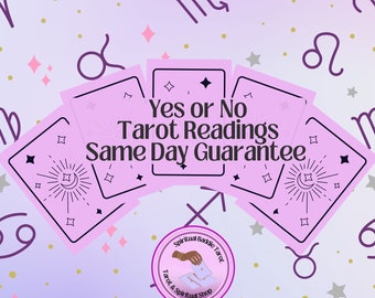 Yes or No Tarot Readings! Same Day Guarantee